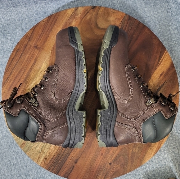 Timberland PRO Titan 6" Alloy Toe Waterproof Work Boot Brown Women's 8.0/8.5 - Picture 2 of 16